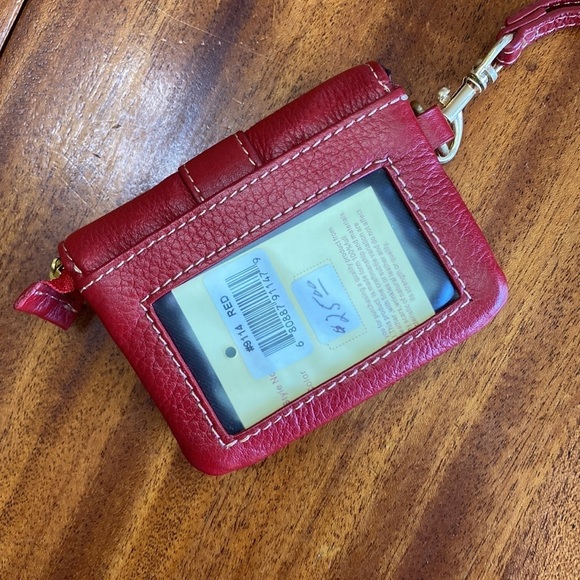 Wallet Red Wristlet - Picture 3 of 7